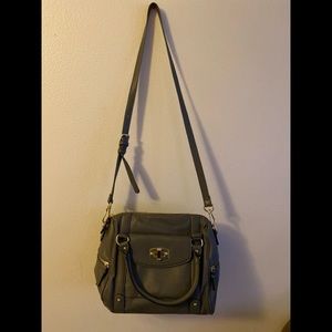 Gray Cross Body Bag